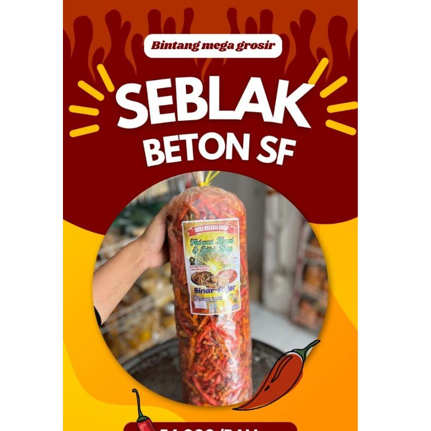 

TERLARIS SEBLAK BETON KEMASAN 500 GRAM