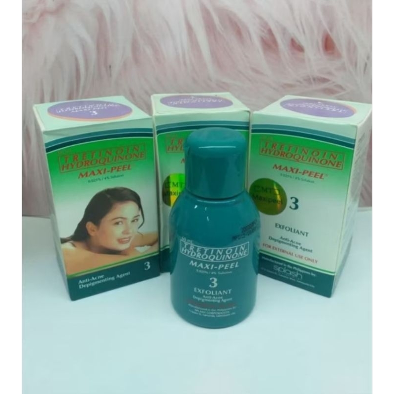 Toner Tretinoin Hydroquinone/Maxi-peel 03 Original Per 1 Pcs