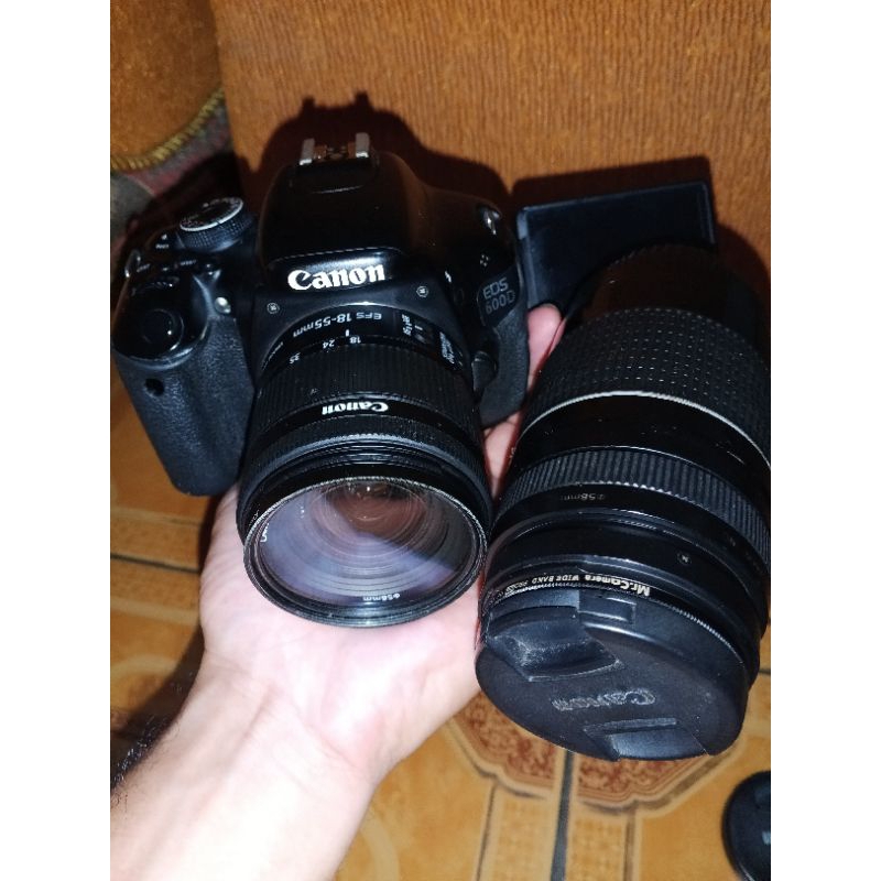 Canon 600d kit STM tipe baru dan tele Canon 70-300mm is USM