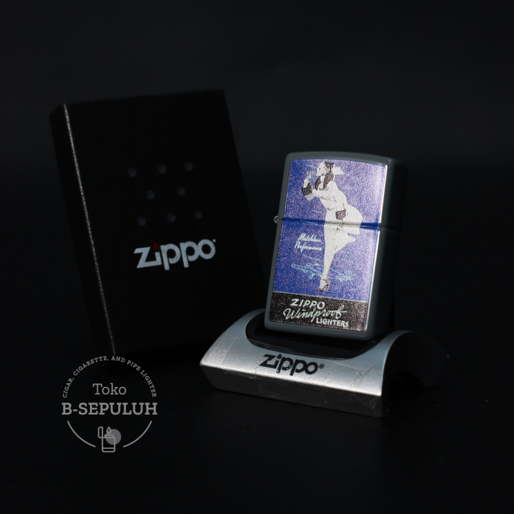 Zippo Windy Flat Gray 48146