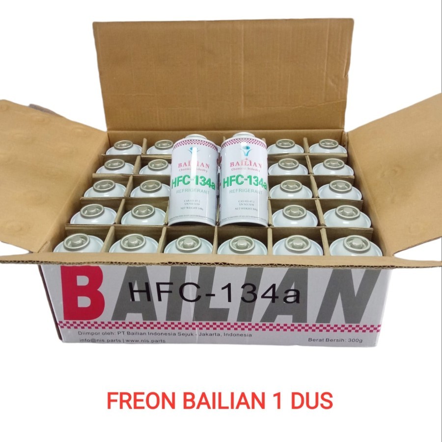 PAKET 1 DUS FREON KALENG BAILIAN R134a ASLI ORIGINAL