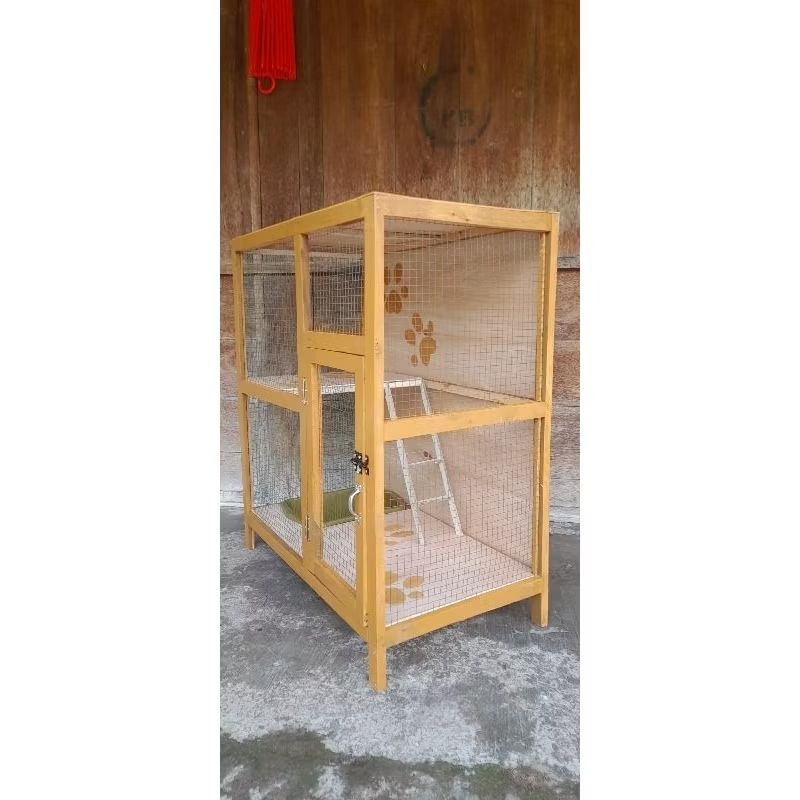 Kandang Kucing Kayu