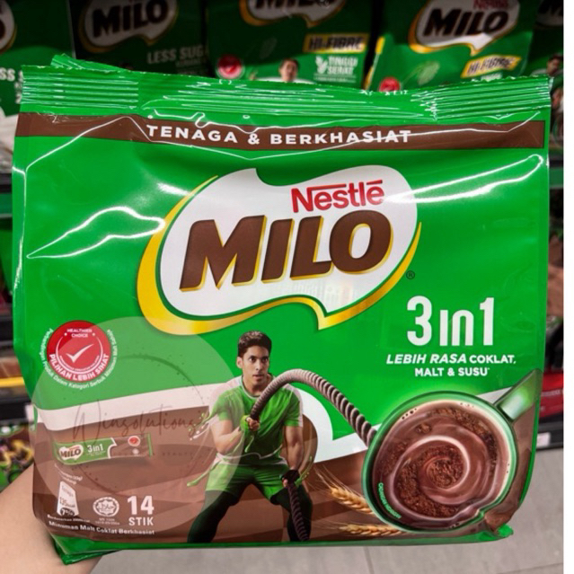 

MILO 3 in 1 Activ-Go Malaysia (14 sachet)