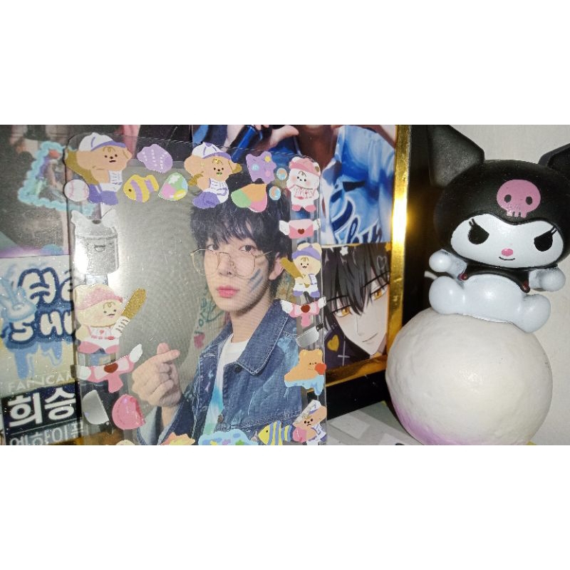 pc heeseung official 1st anniversary (enhypen photocard)