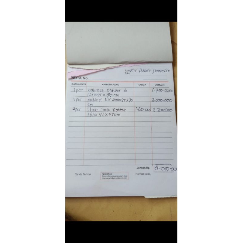 pembelian link 2 Mrs Dubois