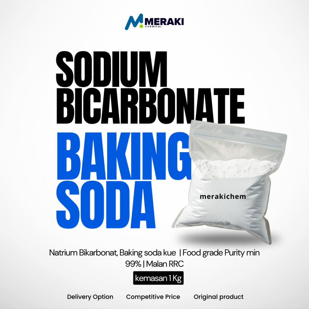 

Sodium Bicarbonate Baking Soda Food Grade 1kg