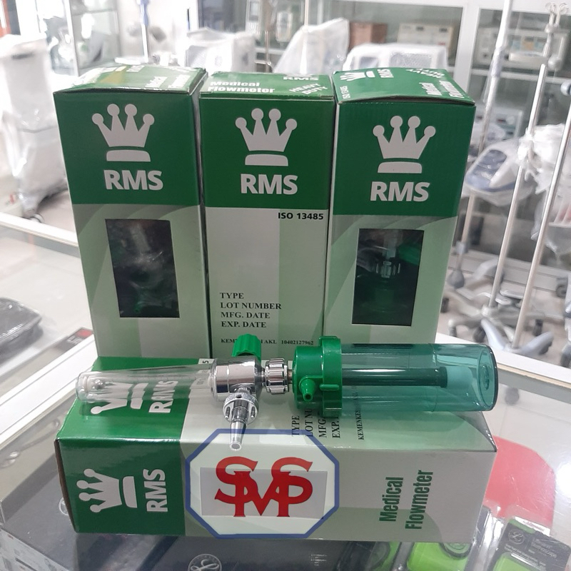 Regulator Oksigen Dinding Colok / Ulir