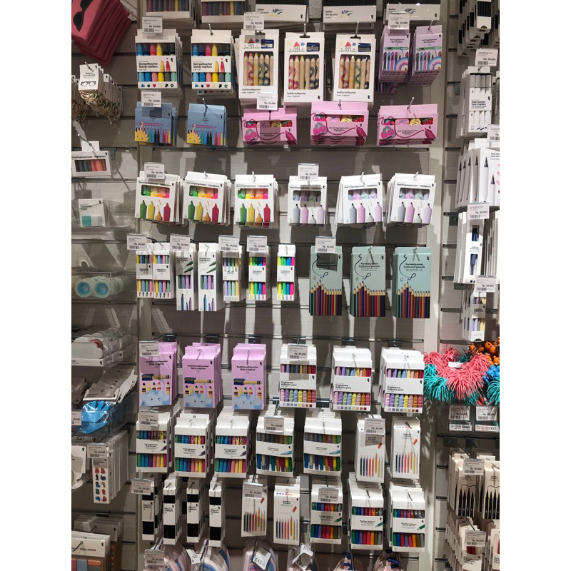 

[JASTIP FLYING TIGER] Koleksi Alat Tulis Highlighter Pulpen Krayon Pensil Spidol