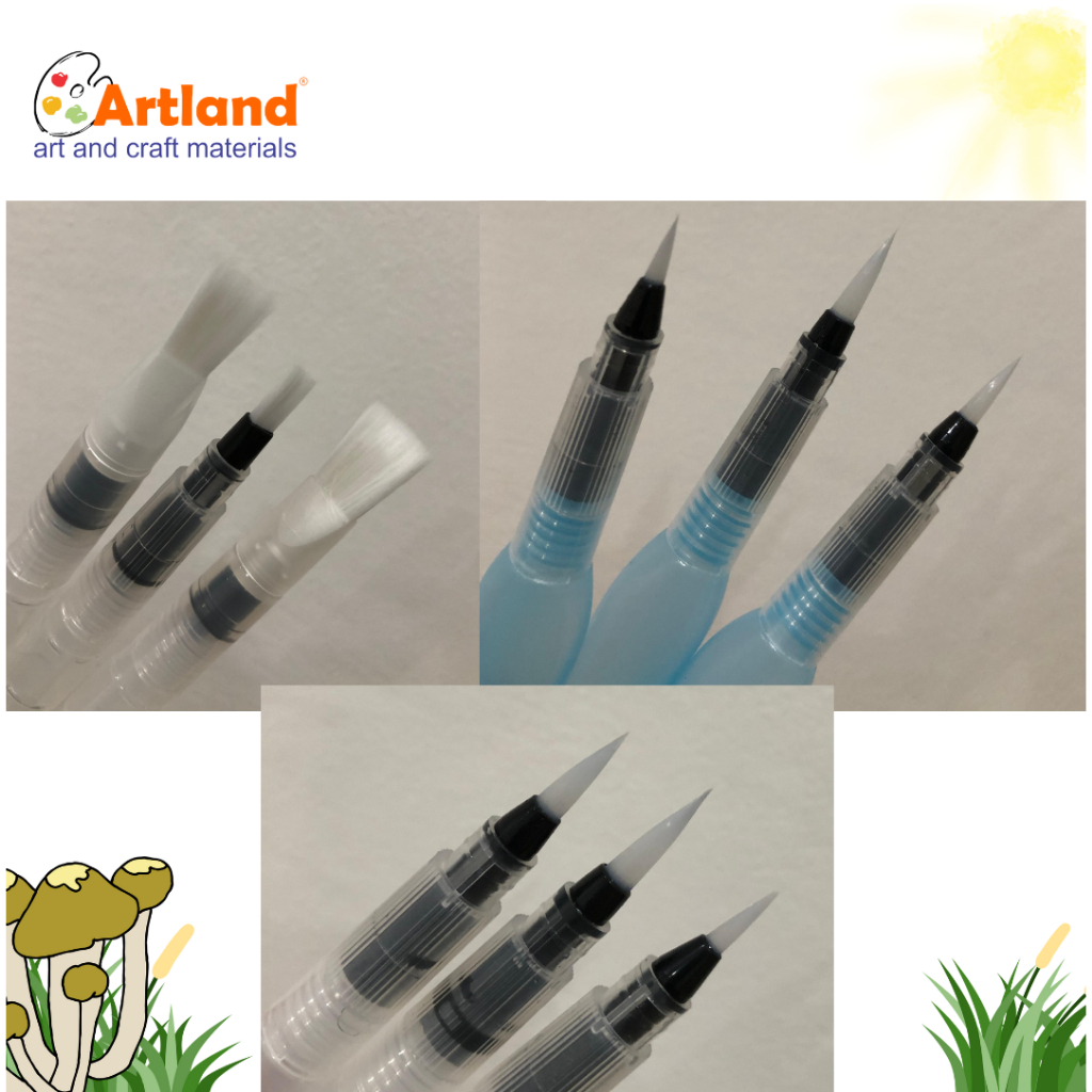 

Kuas Water Brush Set – Kuas Isi Air untuk Cat Air