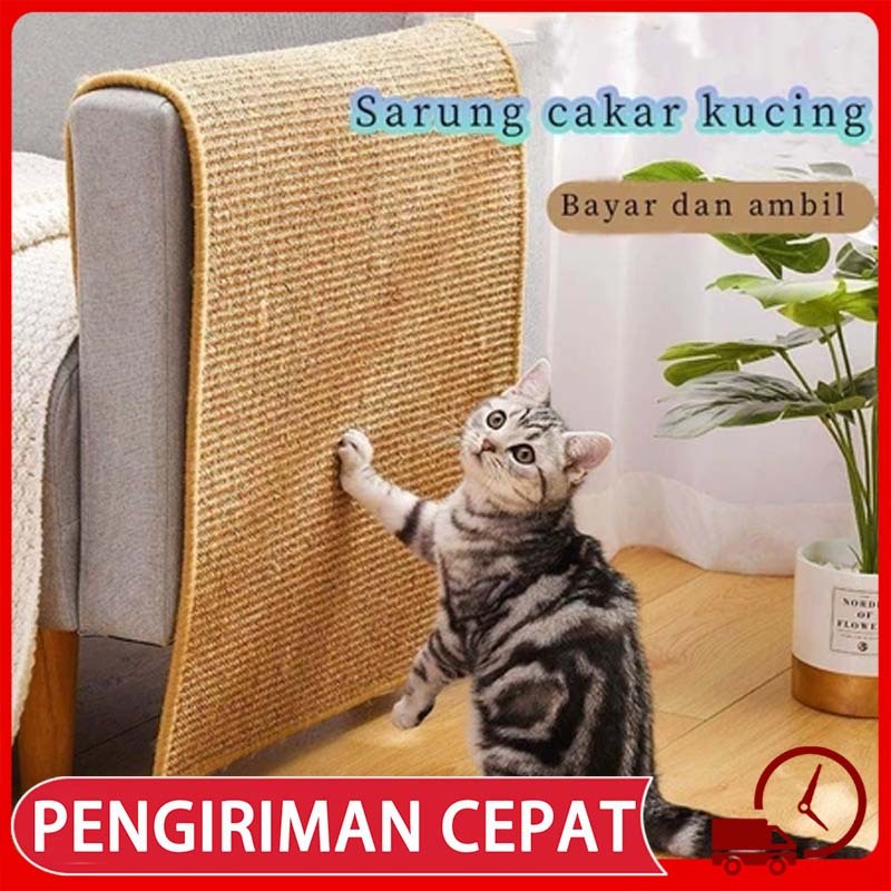 【Keluar cepat】KARPET GARUKAN KUCING Cat scratcher arukan Kucing Bahan Sisal garukan kucing cakaran k