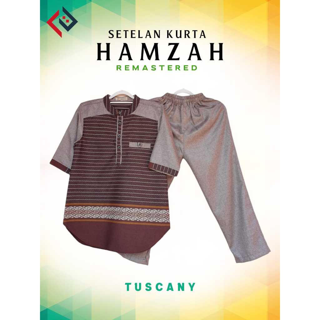 DISKON KURTA HAMZAH SETELAN KURTA ANAK MOTIF SONGKET LENGAN 3/4 USIA 4-13 TAHUN