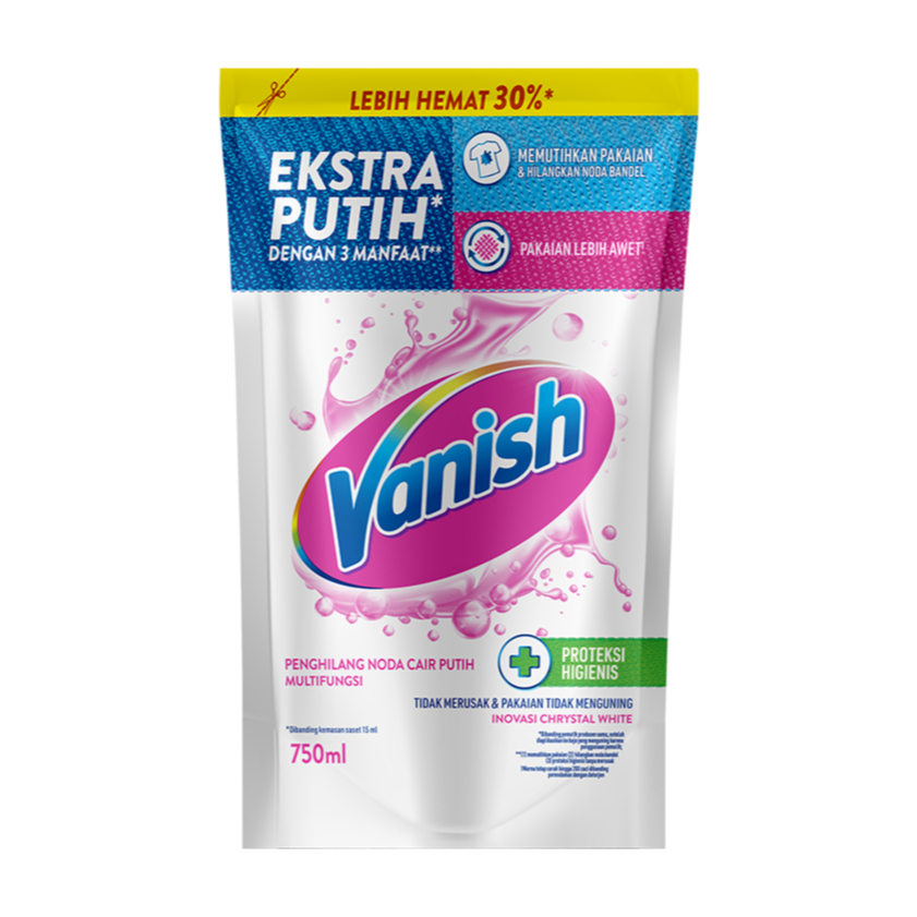 VANISH CAIR / PENGHILANG NODA Cair Putih 750ml