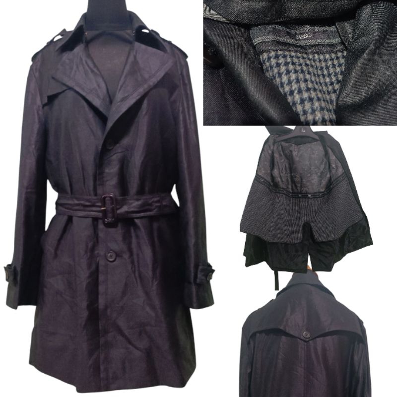 PRELOVED LONG COAT PRIA BLAZER JAKET COWOK