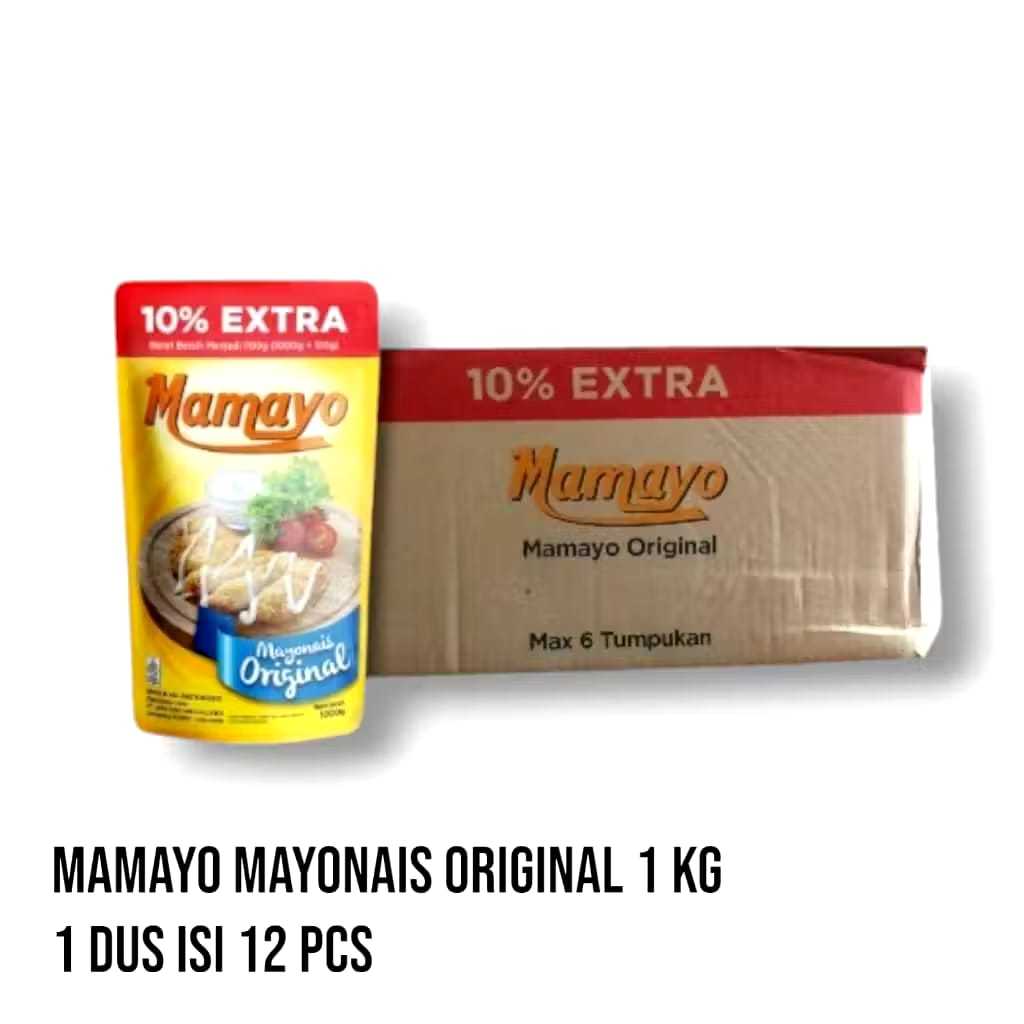 

Mamayo Mayonaise 1kg 1 dus isi 12 pcs