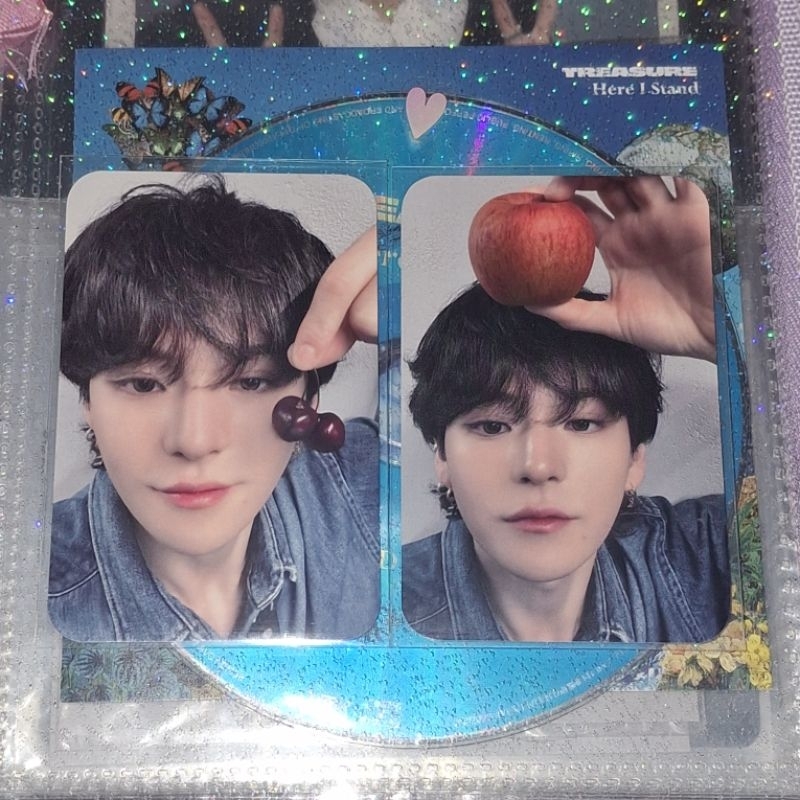 

[2 pc + free 1 pc official random] yoshi cherry, yoshi apel (pc booth lucky draw reboot final in seoul pc ceri apple)