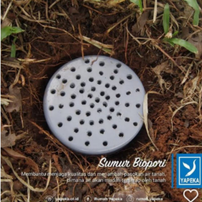 Sumur biopori sumur resapan