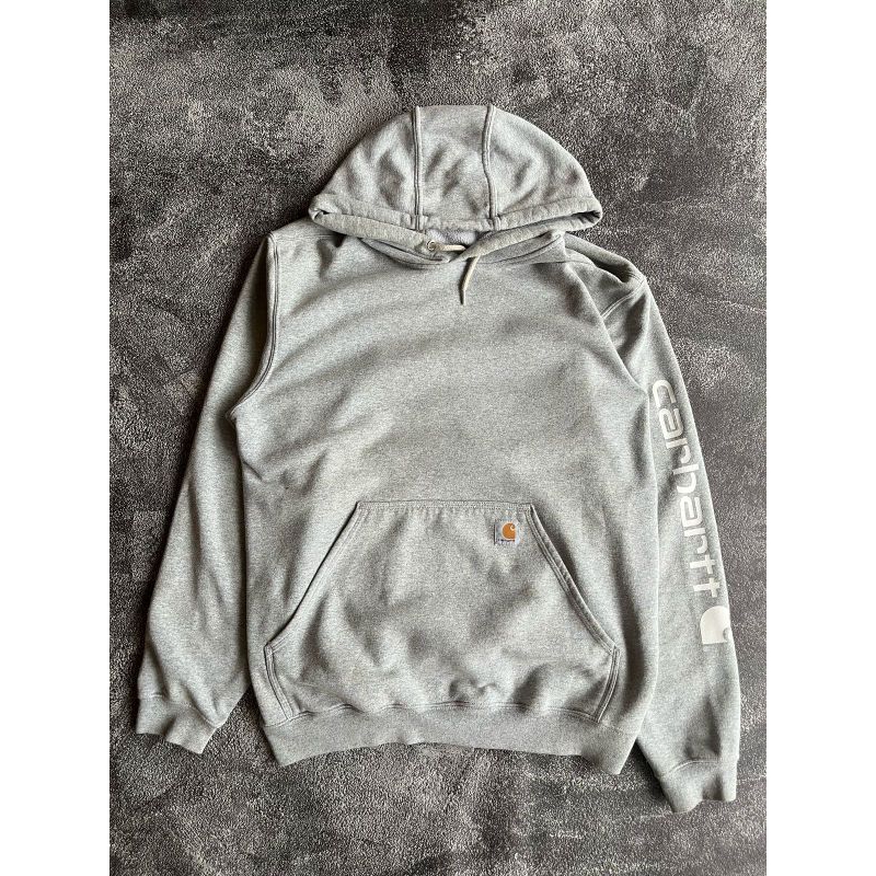 hoodie carhart spellout