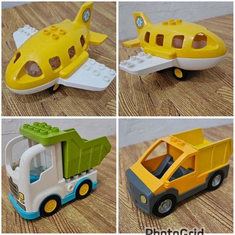 preloved lego duplo kendaraan pesawat duplo truck