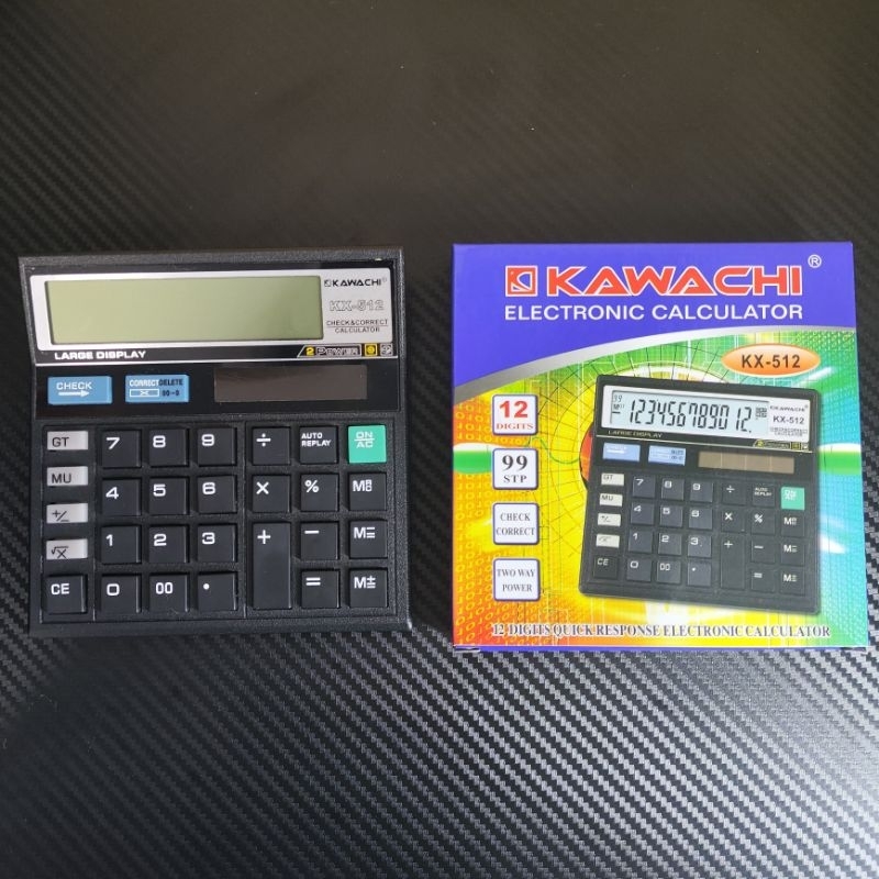 

Kawachi Kalkulator Elektronik 12 Digit KX-512
