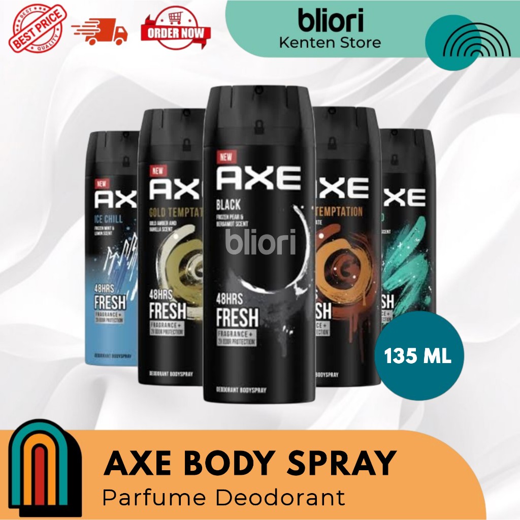 AXE Body Spray 135ML | Parfume Deodorant Body Spray | Deodorant Pria AXE