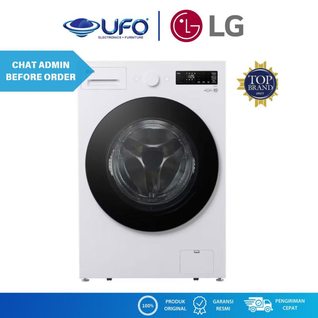 LG F2515SNEW1 MESIN CUCI FRONT LOAD 15 KG INVERTER THINQ