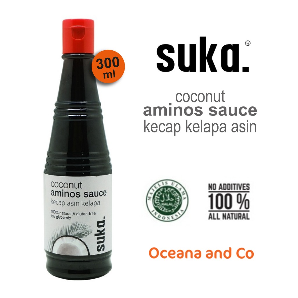 

Suka - Coconut Aminos Sauce / Kecap Asin Kelapa