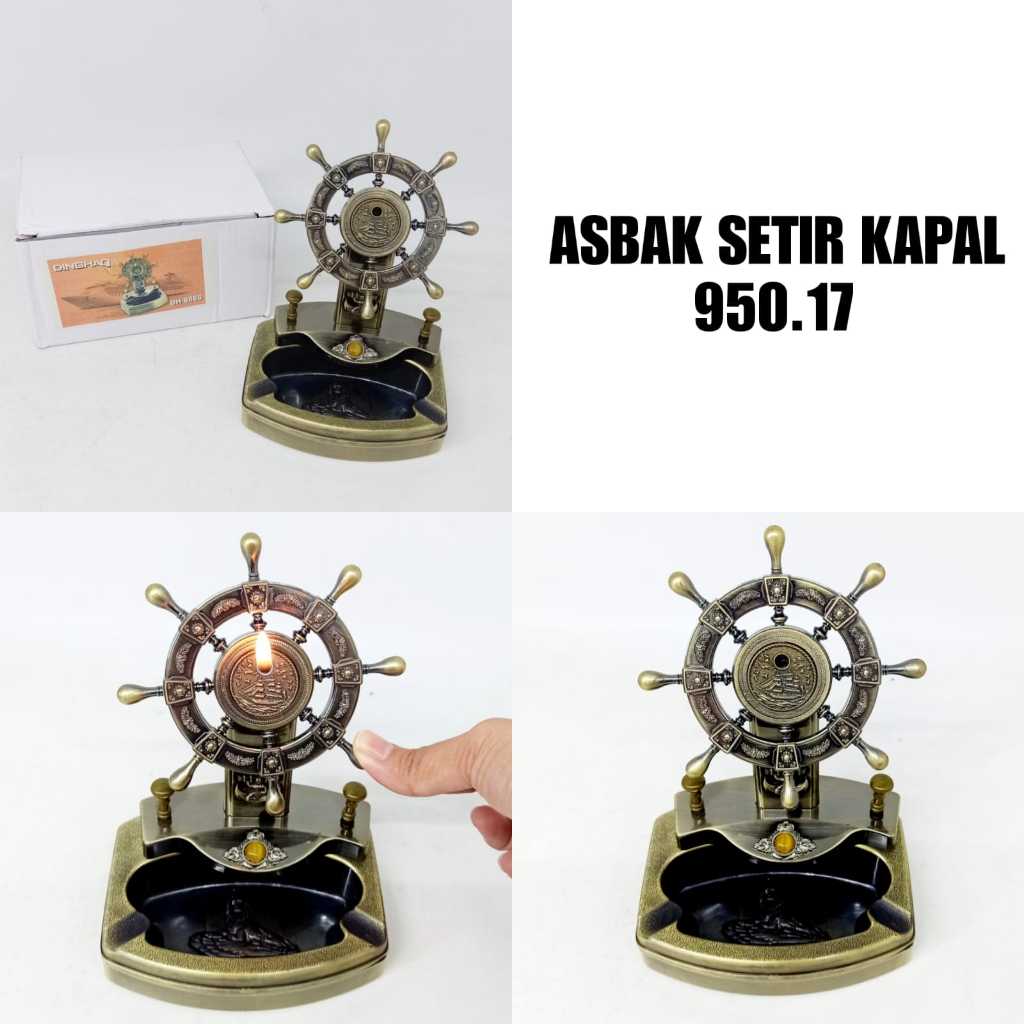 GROSINDO Asbak Setir Kapal Mancis Korek 950-17 murah