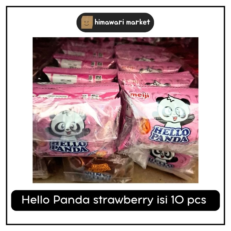 

Hello Panda isi 10 pcs Strawberry | Chocolate | Double choco | Karamel | Milk