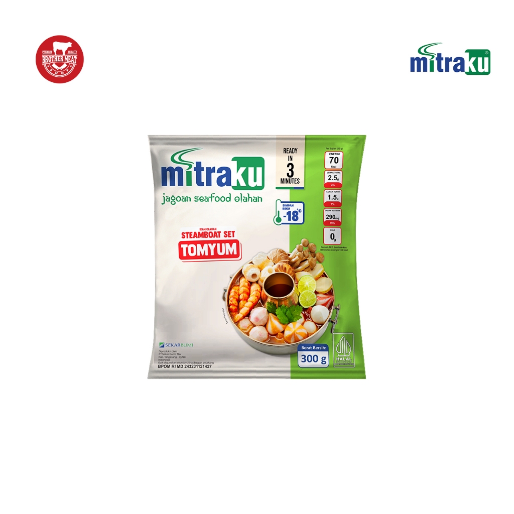 

MITRAKU Steamboat Set 300gr, Olahan Ikan Halal