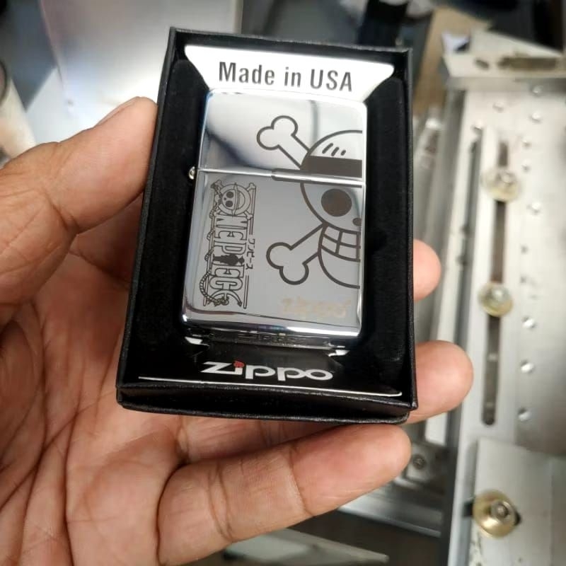 korek aoi mewah zippo One Piece original grade mantap