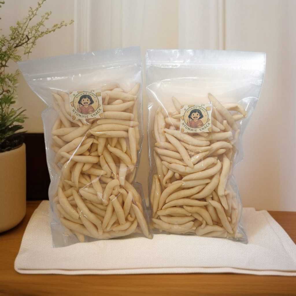 

NYUMMIE SNACK - Stick Gabus Keju Renyah 125gr