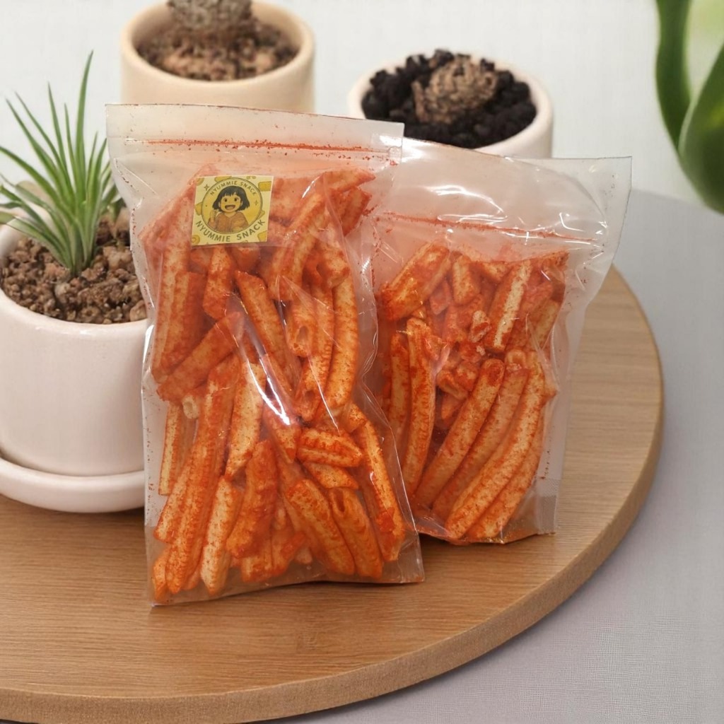 

NYUMMIE SNACK - Potato Stick Balado | French Fries Balado 100g