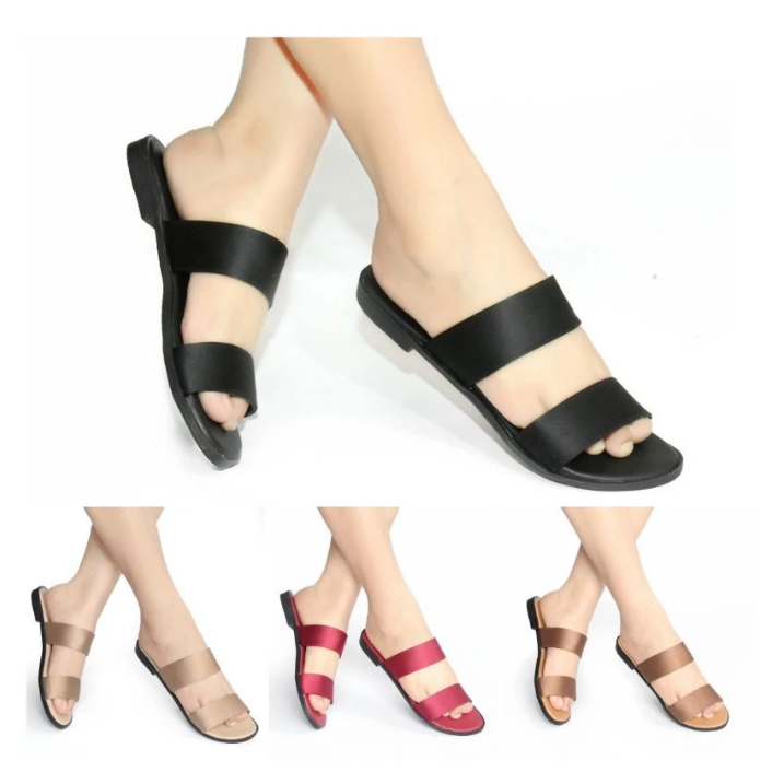 Sandal Wanita Slop Casual LOLINDA Sendal Flip Flop Wanita Selop Teplek LOLINDA RN 171