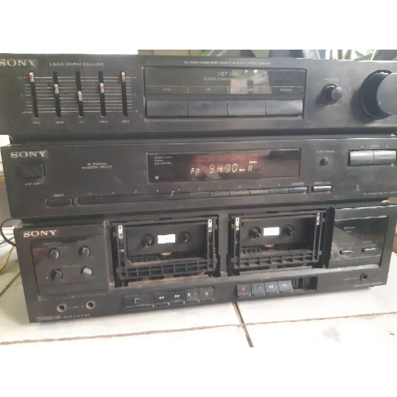 HEAD SONY HST-11K STEREO COMPONENT SYSTEM-AMPLIFIER SONY-COMPO HIFI JADULAN