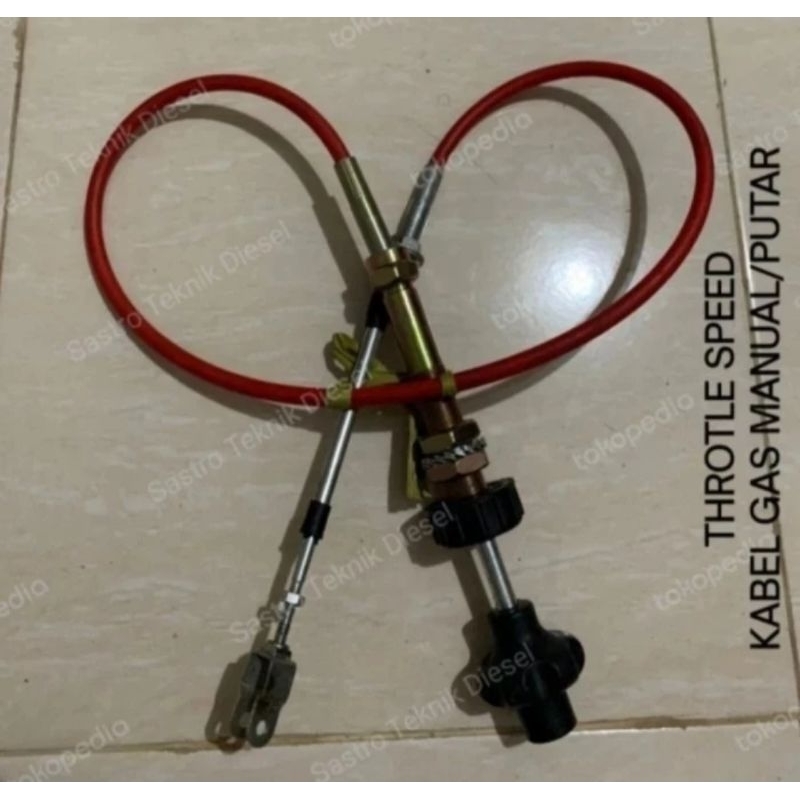 Kabel Gas Putar Manual Panjang 3meter| Throtel gas|Kabel gas universal