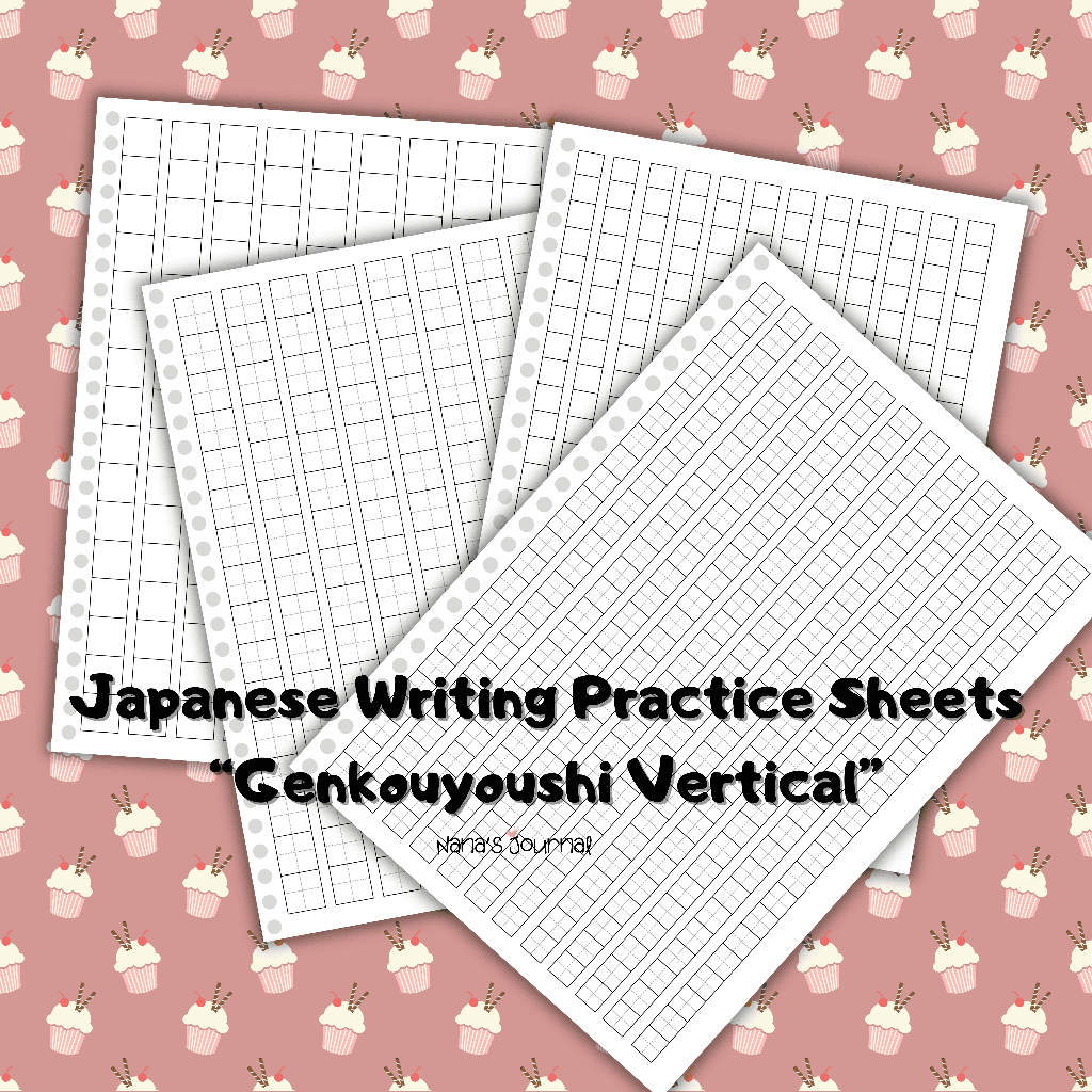 

Loose Leaf Isi Binder B5 Latihan Menulis Japanese Genkouyoushi Sakubun Paper