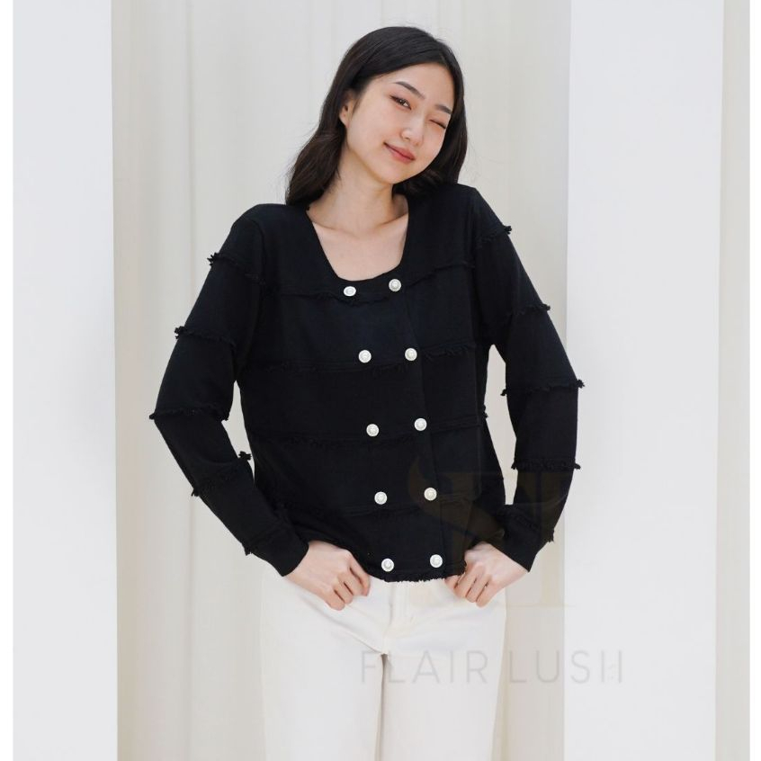 CAMILLA / Cardigan Rajut Premium / Model Korea Outer / Blazer Korean Style Wanita