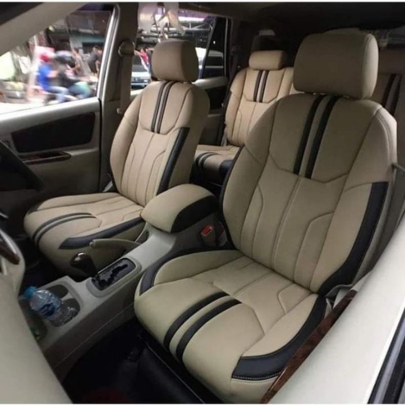 sarung jok mobil Innova tahun 2019-2025 full set 3 baris