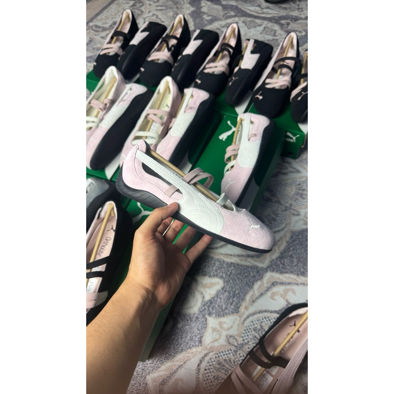 Puma speedcat Ballet Pink White 100% Original