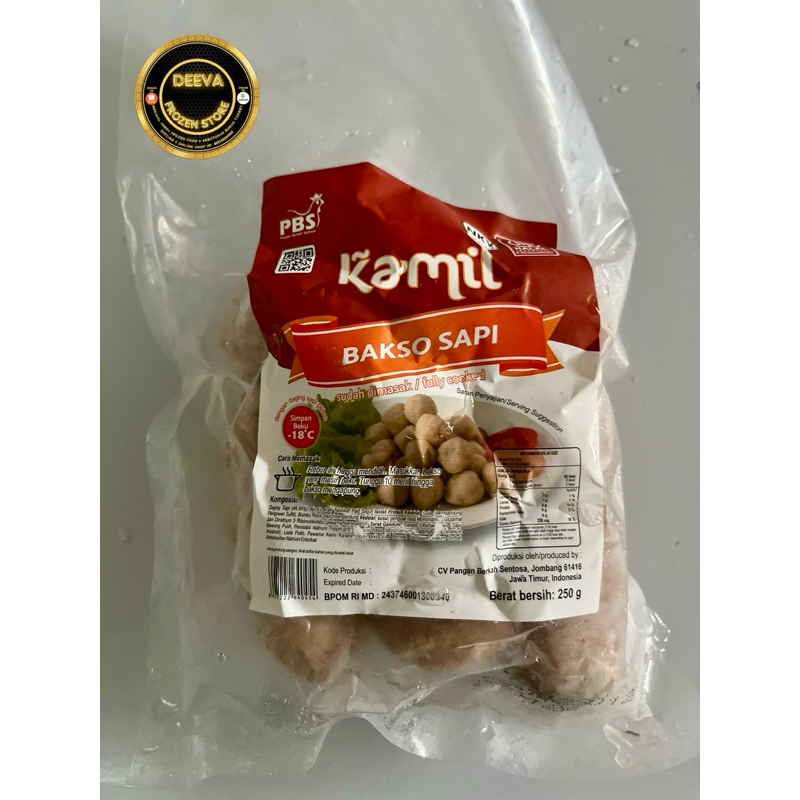 

Kamil bakso sapi 250gr