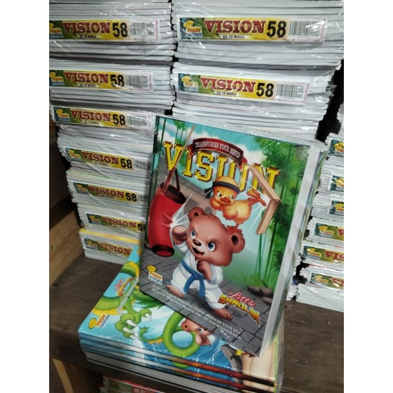

Buku tulis vision isi 58 lembar harga per pak