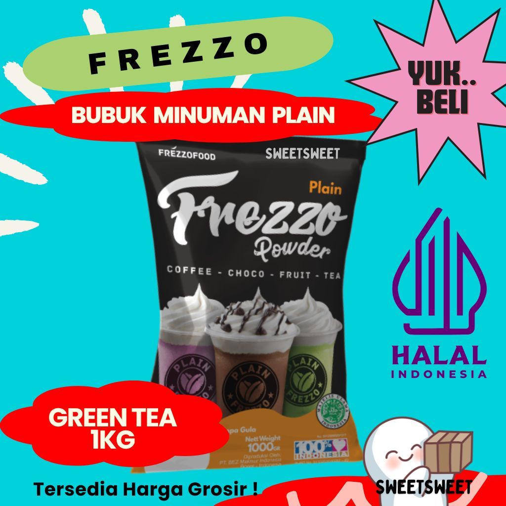 

Sweetsweet Frezzo Plain Bubuk Minuman Rasa Tanpa Gula 1Kg {Bisa COD} {Lebih Murah Grosir}