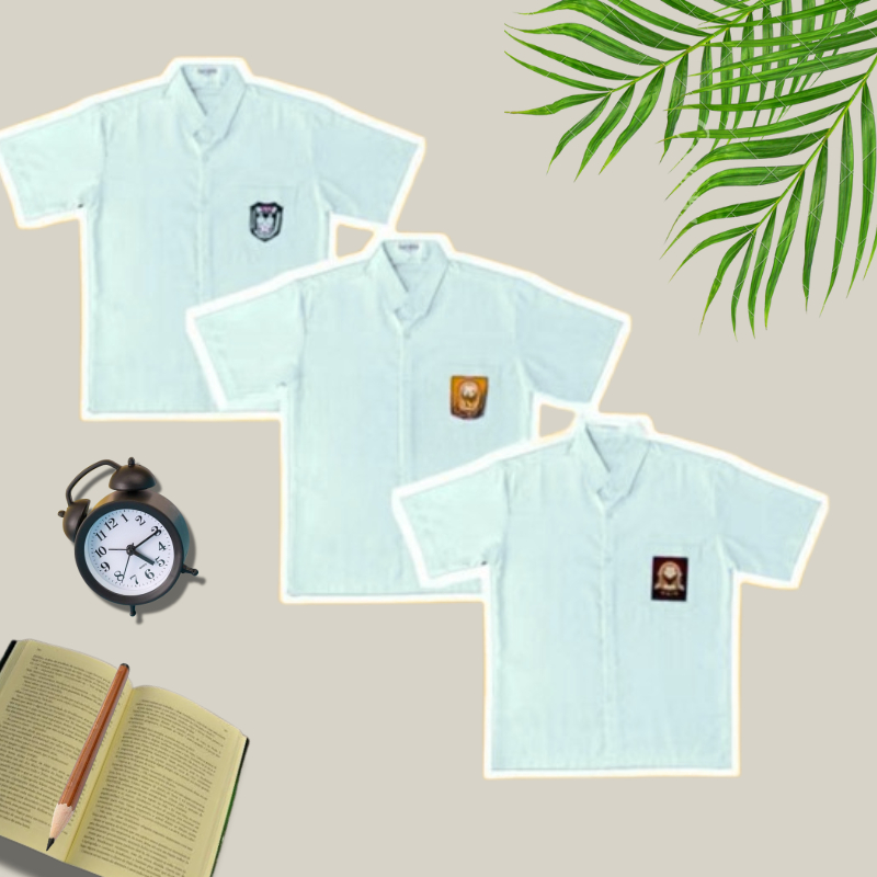 Seragam Sekolah Purnama Lengan Pendek