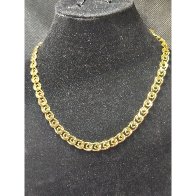 Kalung Emas Pria/Wanita - Model Rantai Tebal Mewah K10 Freebox