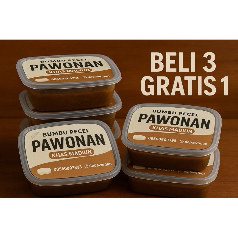 

BUMBU PECEL KHAS MADIUN