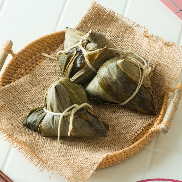 

Bakcang/Bacang Ketan Babi Komplit khas Medan/Bakcang Medan