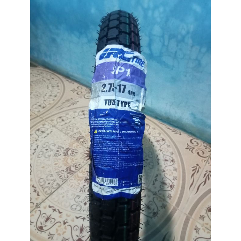 Ban luar 275 Ring 17 Petak Tahu Original IRC Bukan Ban Masak
