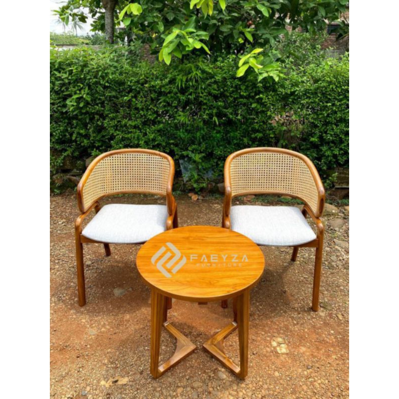 Kursi Tamu Cleopatra Rotan | Kursi Tamu Kayu Jati | Kursi Tamu Rotan | Kursi Tamu Murah | Meja Tamu 
