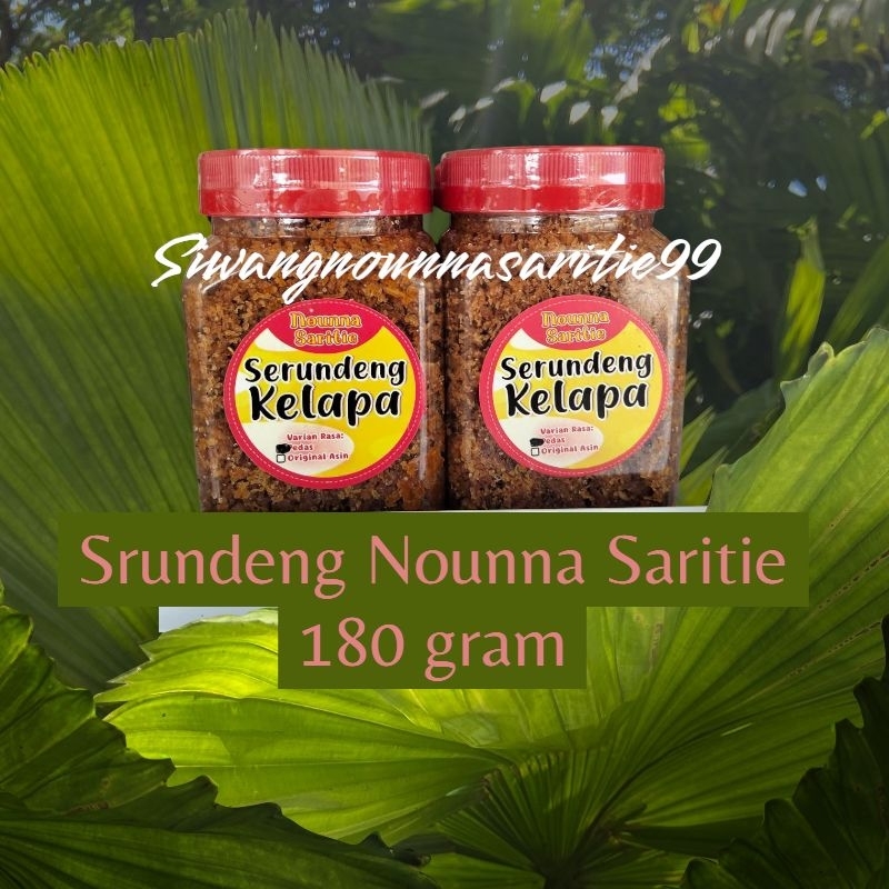 

Cahayadstore Srundeng Nounna Saritie -+185 Gram
