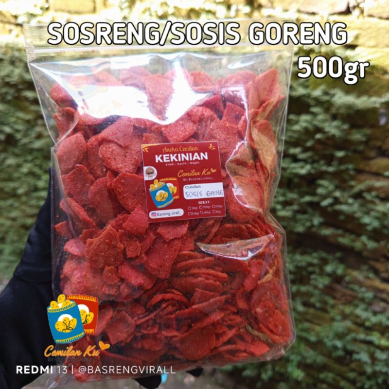 

SOSRENG/ SOSIS GORENG PEDAS ENAK || GURIH RENYAH KRIUK || TERMURAH